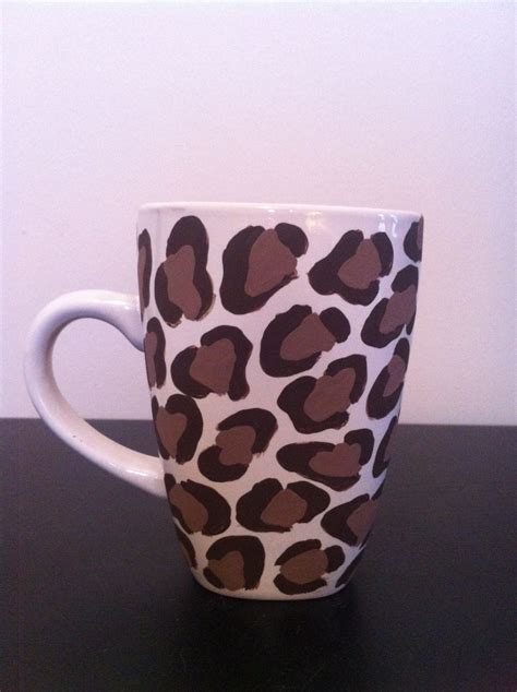 cheetah print coffee cup|More.